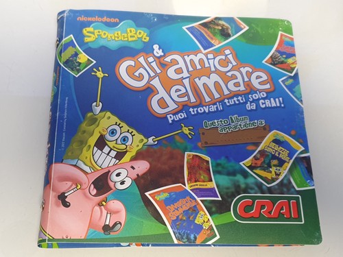 Album figurine spongebob gli - figurine,