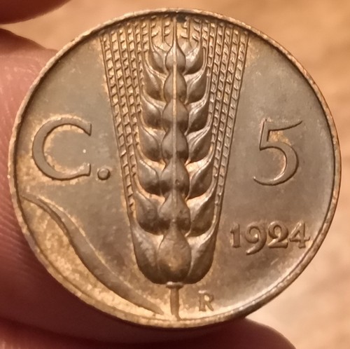 Moneta centesimi 1924 - centesimi,