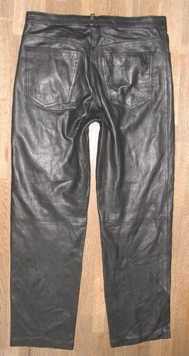 Pantaloni pelle uomo - in,