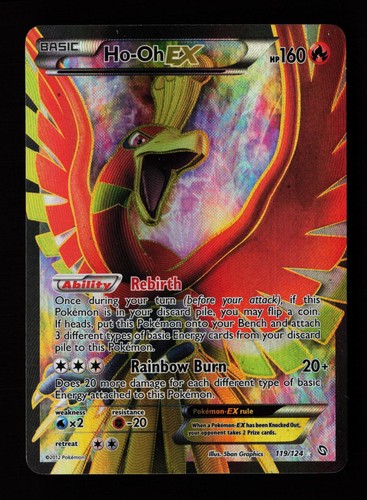 Carte pokemon 119 124 - carte, ex