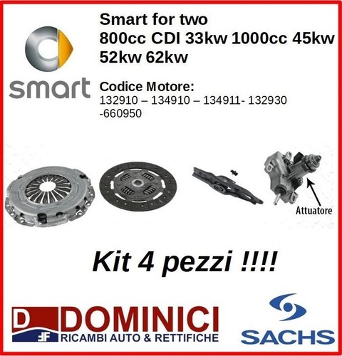 Kit frizione volano - volano, sachs