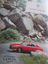 Lancia FLAVIA ZAGATO  Pubblicita'  Advert ORIGINALE  1964