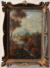 Quadro, Olio su legno
