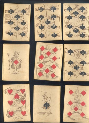 Lotto carte antiche da - lotto,
