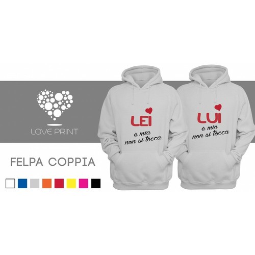 Coppia felpe love - coppia, di