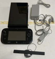 Nintendo Wii U Nera - 32gb + MARIO KART 8 + WII KARAOKE U - Funzionante