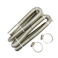 Tubo inox 300cm riscaldamento - inox,