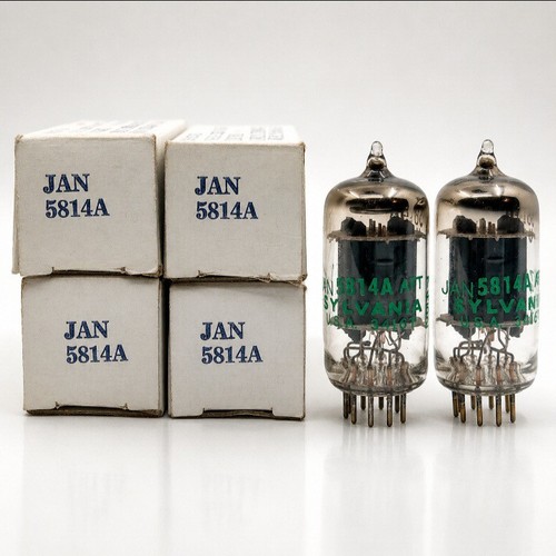 Nos jan sylvania 5814a quad - jan,