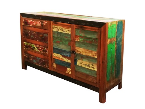 Credenza industrial legno - credenza,
