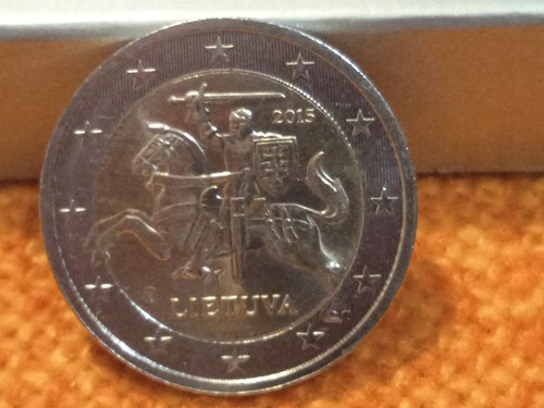 Moneta euro lietuva 2015 - 2,
