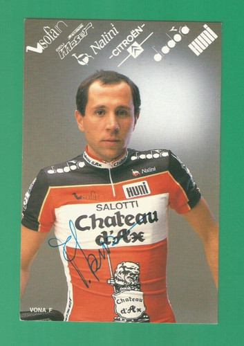Cyclisme carte cycliste franco - carte,