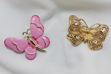 LOTTO DUE SPILLE FARFALLA ANNI