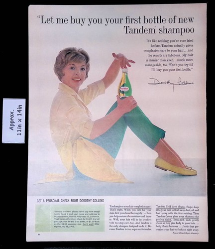Shampoo tandem 1961 dorothy - 1961,