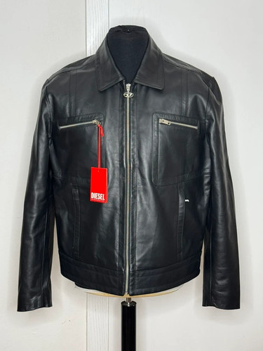 Diesel real leather jacket - real,
