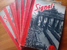 19 rivista guerra Signal periodo fascista Cirenaica fascismo WW2 WWII 1940 1943
