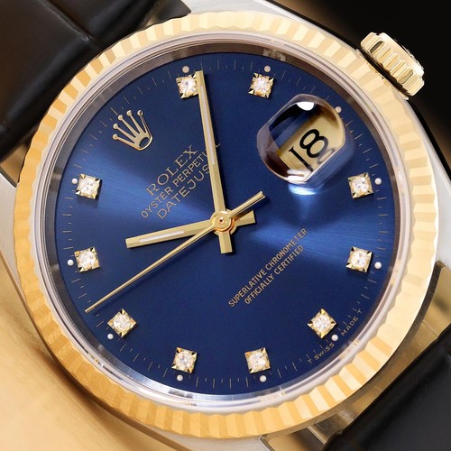 Rolex datejust 16233 blu - 16233,