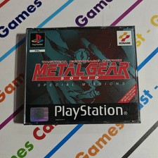 PS1 METAL GEAR SOLID SPECIAL MISSION ITALIANO PLAYSTATION 1 COMPLETO COME NUOVO 