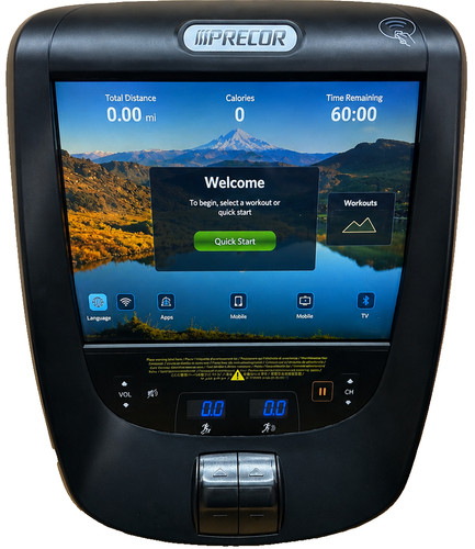Console touchscreen precor p82 - console,