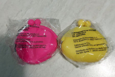 DUE PORTAMONETE PORTA MONETE IN SILICONE POCHETTE