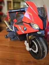 BMW  S1000 RR 12V Moto Elettrica per Bambini - Rossa