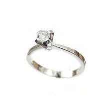 ANELLO SOLITARIO Carati 0.50