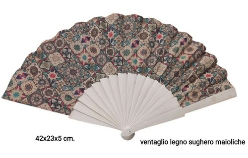 Ventaglio pieghevole legno - pieghevole,