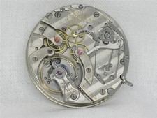 OROLOGIO DA TASCA VINTAGE 40MM MEYLAN CRONOGRAFO MOVIMENTO E QUADRANTE, FUNZIONANTE!