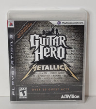 PlayStation 3 Guitar Hero Metallica Sony NUOVO DISCO SCIOLTO SIGILLATO MA STRAPPATO PERFETTO