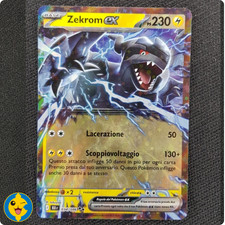 ZEKROM EX 034/086 - BLK Pokemon Luce Nera - ITALIANO - NEAR MINT
