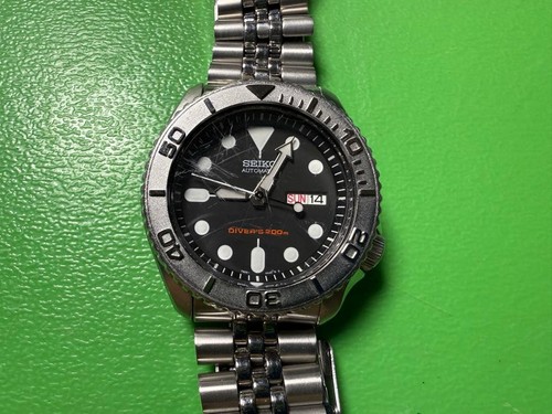 Seiko skx007 black boy - skx007, boy”