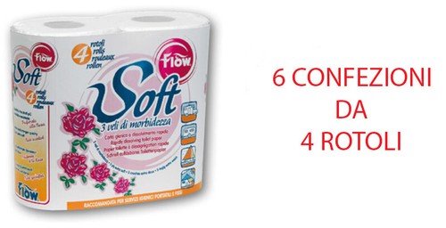 Flow soft carta igienica - flow,