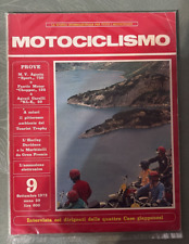 MOTOCICLISMO N.9 SETTEMBRE 1973 MV AUGUSTA,CHOPPER,GILERA 50 6V,DA MAGAZZINO
