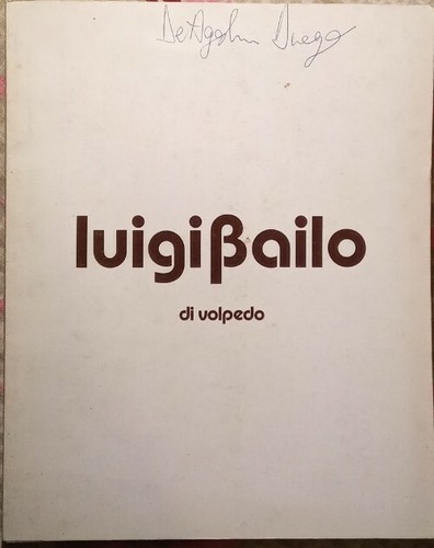 Luigi bailo volpedo ago - bailo,