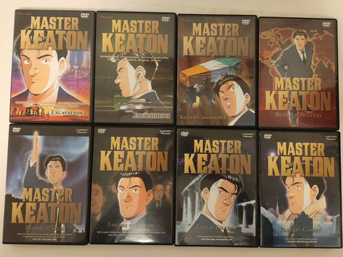 Master keaton complete dvd - master,