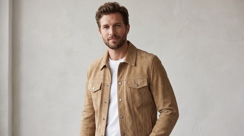 Giacca pelle uomo - pelle, da
