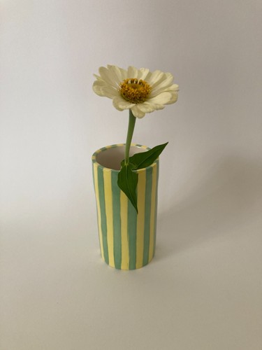 Vaso cilindrico ceramica - vaso,
