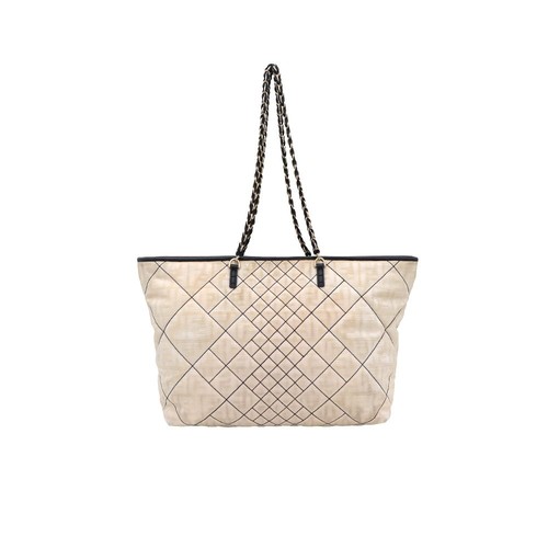 Fendi quilted shopper tote bag - fendi,