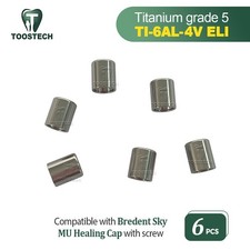 6 pezzi tappo di guarigione multi unità tappo comfort pilastro di guarigione adatto a Bredent Sky