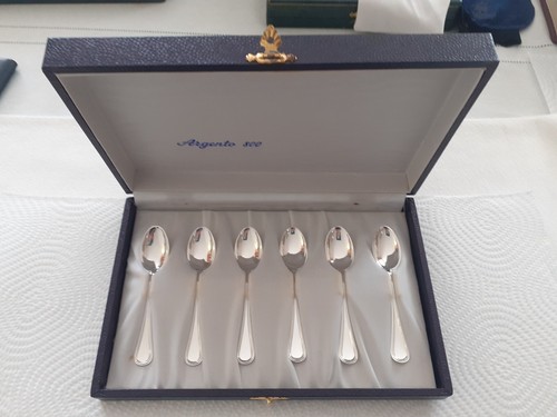 Set cucchiaini argento 800 - argento,