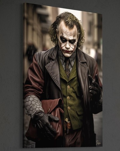Quadro tela joker - joker, batman
