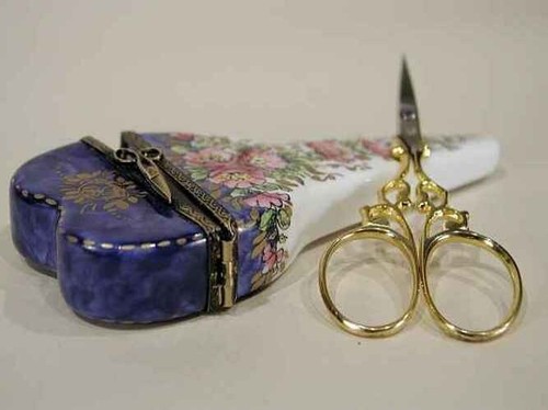French limoges astuccio - limoges, "