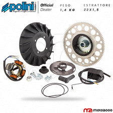 ACCENSIONE ELETTRONICA RACING POLINI VOLANO 1,4 Kg PER VESPA PX 125 150 200 AVV.