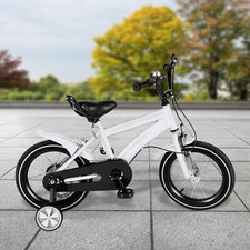 Bicicletta per bambini ragazzi ragazze bicicletta con ruote di supporto per bambini 3, 4, 5, 6 anni