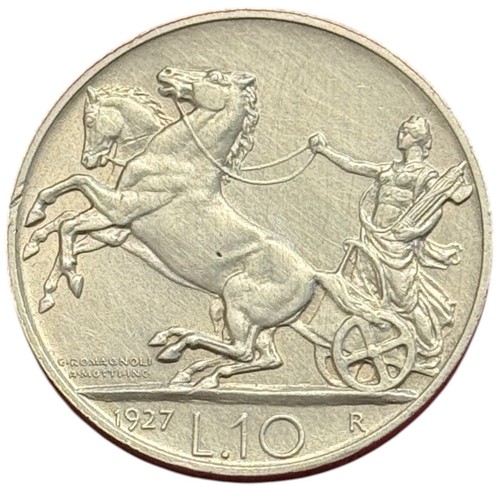 Lire 1927 biga - 10,
