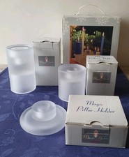 Porta Candele in Vetro