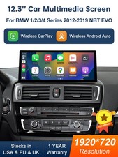 Touch screen CarPlay 12,3" per