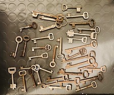 Lotto Chiavi Serrature Porte Armadi Antiche