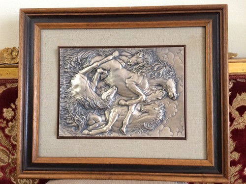 Quadro rilievo argento - rilievo,