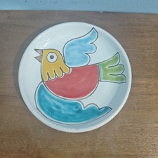 CERAMICA PIATTO DECORATO