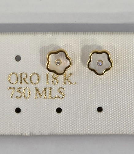 Pendientes oro 750 - de,